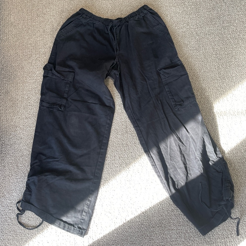 Women's Black Cargo Pants